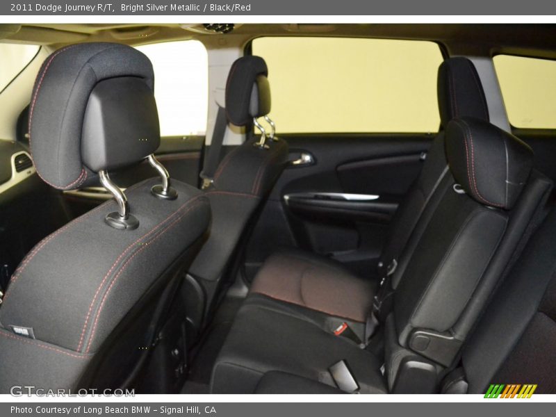 Bright Silver Metallic / Black/Red 2011 Dodge Journey R/T