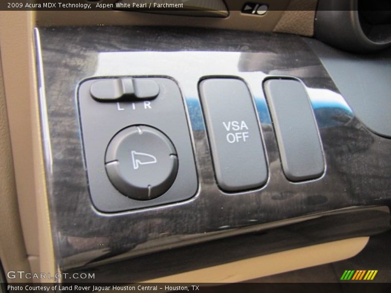 Aspen White Pearl / Parchment 2009 Acura MDX Technology
