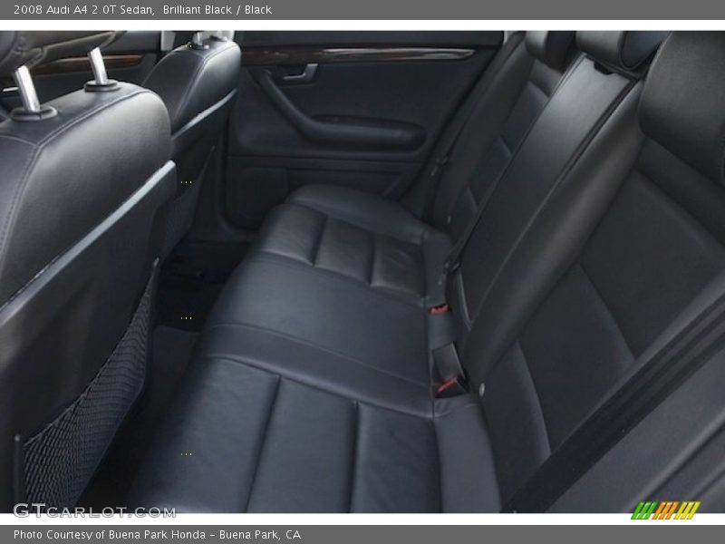 Brilliant Black / Black 2008 Audi A4 2.0T Sedan