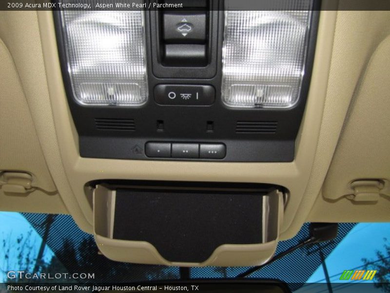 Aspen White Pearl / Parchment 2009 Acura MDX Technology