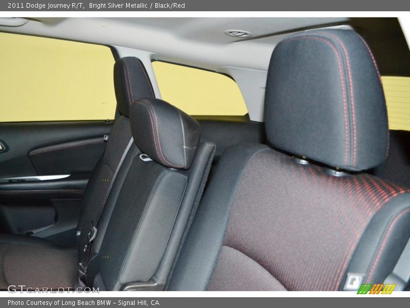 Bright Silver Metallic / Black/Red 2011 Dodge Journey R/T
