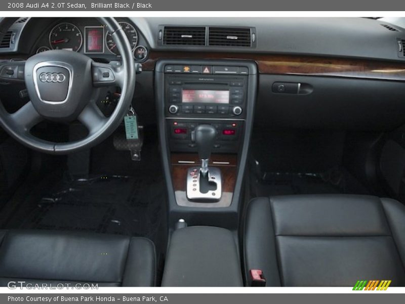 Brilliant Black / Black 2008 Audi A4 2.0T Sedan
