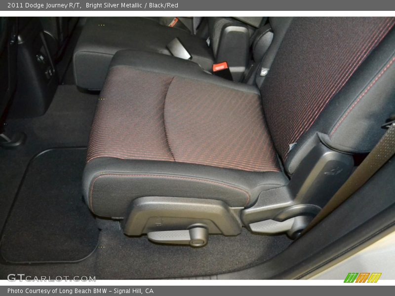 Bright Silver Metallic / Black/Red 2011 Dodge Journey R/T
