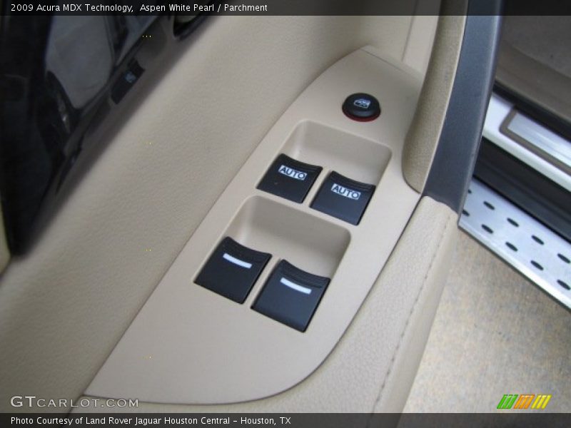 Aspen White Pearl / Parchment 2009 Acura MDX Technology