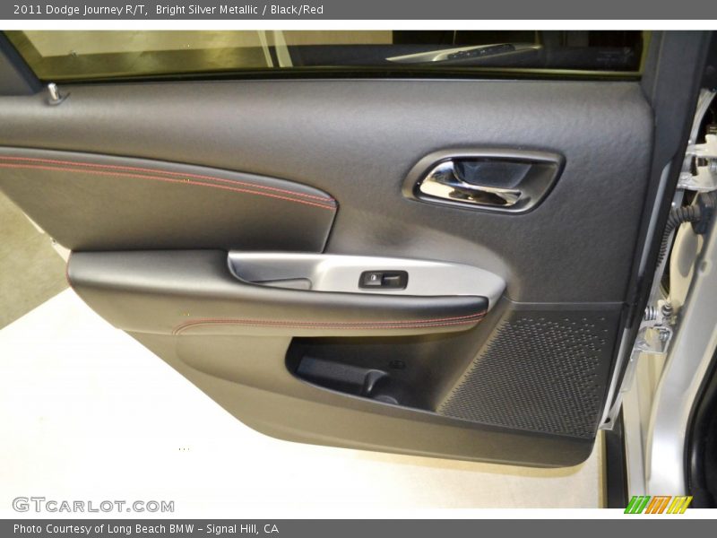 Bright Silver Metallic / Black/Red 2011 Dodge Journey R/T