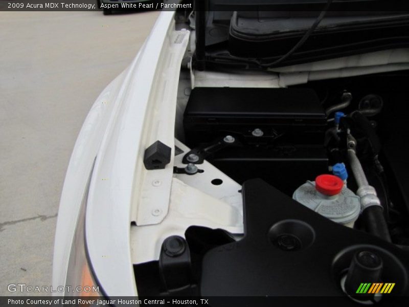 Aspen White Pearl / Parchment 2009 Acura MDX Technology