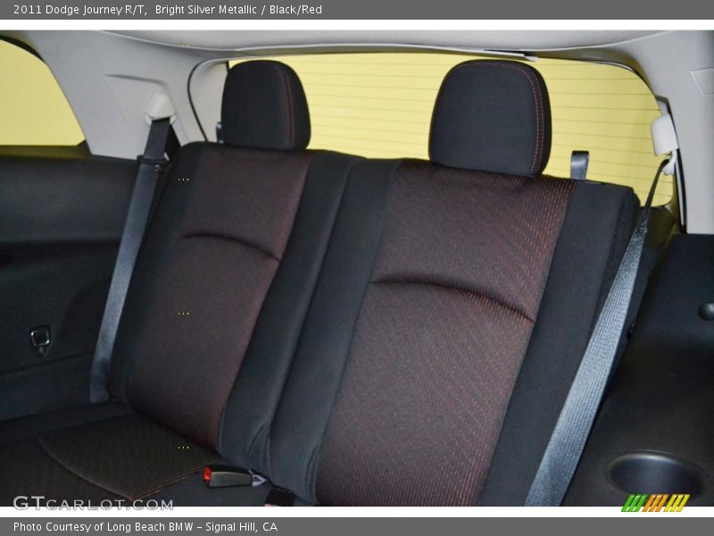Bright Silver Metallic / Black/Red 2011 Dodge Journey R/T