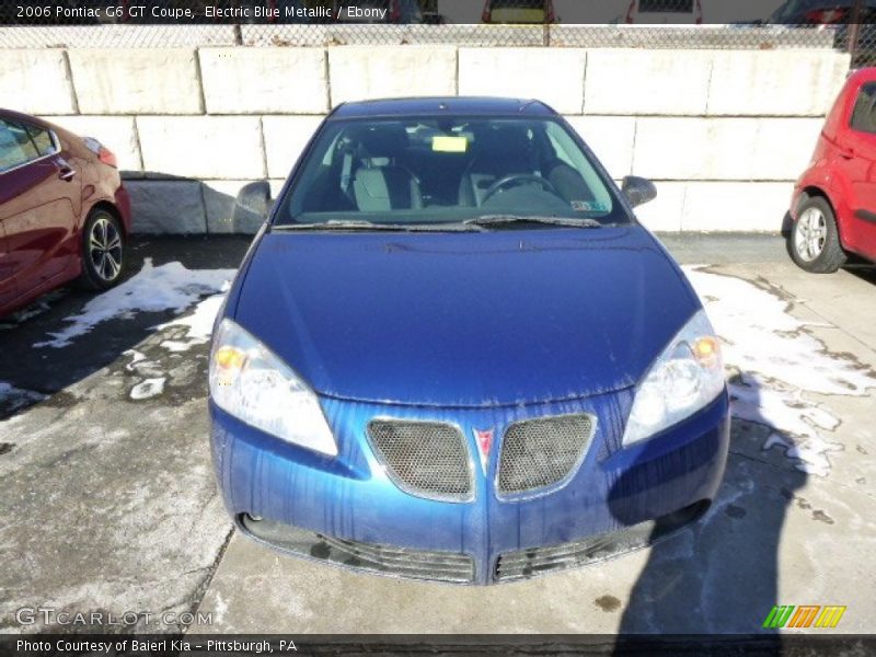 Electric Blue Metallic / Ebony 2006 Pontiac G6 GT Coupe