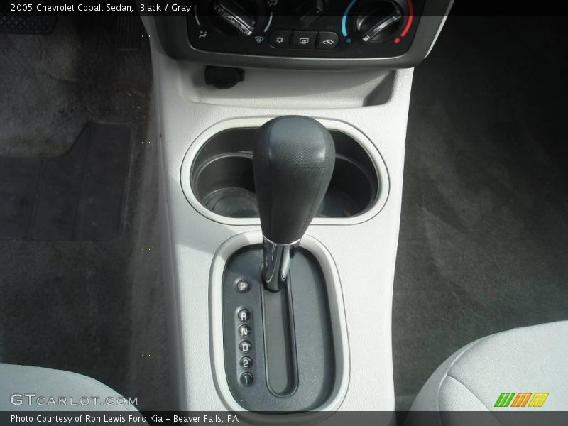 Black / Gray 2005 Chevrolet Cobalt Sedan