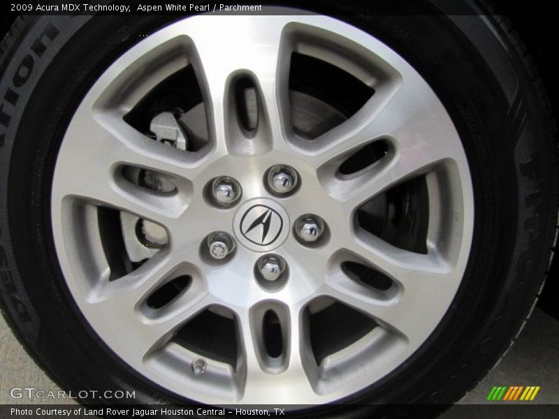 Aspen White Pearl / Parchment 2009 Acura MDX Technology