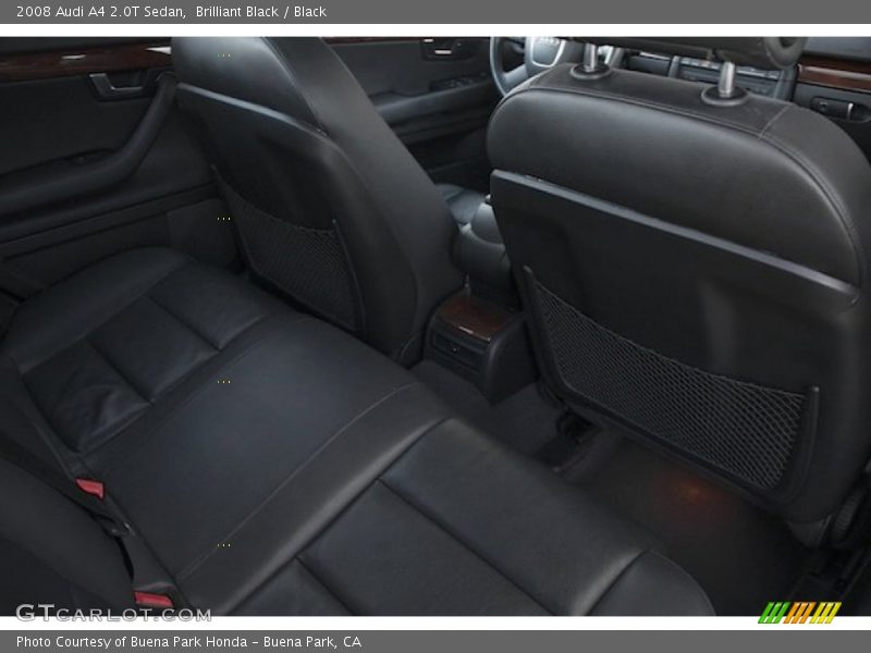 Brilliant Black / Black 2008 Audi A4 2.0T Sedan