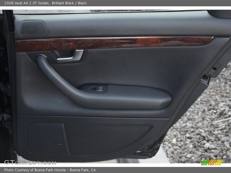 Brilliant Black / Black 2008 Audi A4 2.0T Sedan