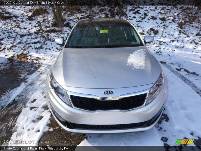 Bright Silver / Gray 2012 Kia Optima EX