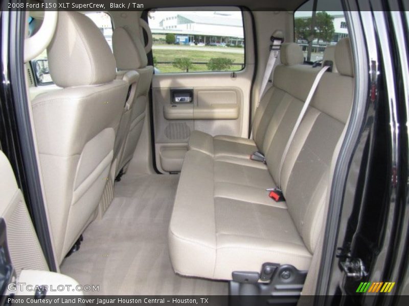 Black / Tan 2008 Ford F150 XLT SuperCrew