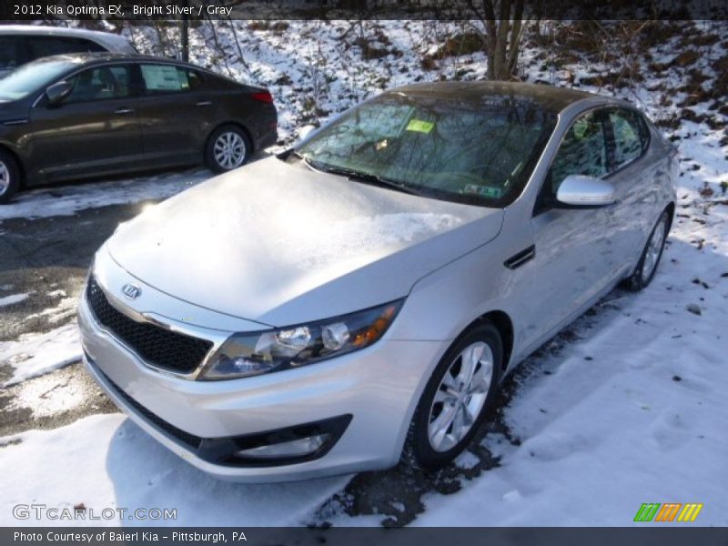 Bright Silver / Gray 2012 Kia Optima EX