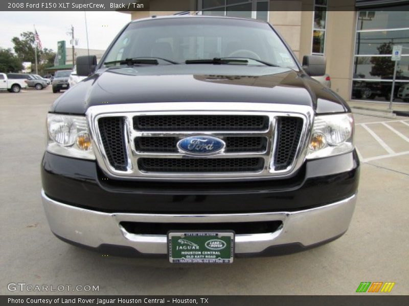 Black / Tan 2008 Ford F150 XLT SuperCrew