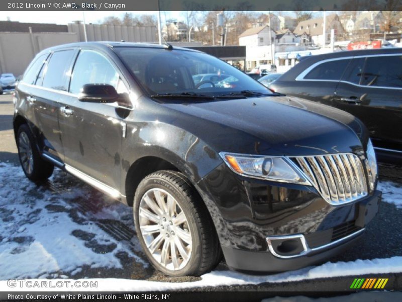 Black / Canyon 2012 Lincoln MKX AWD