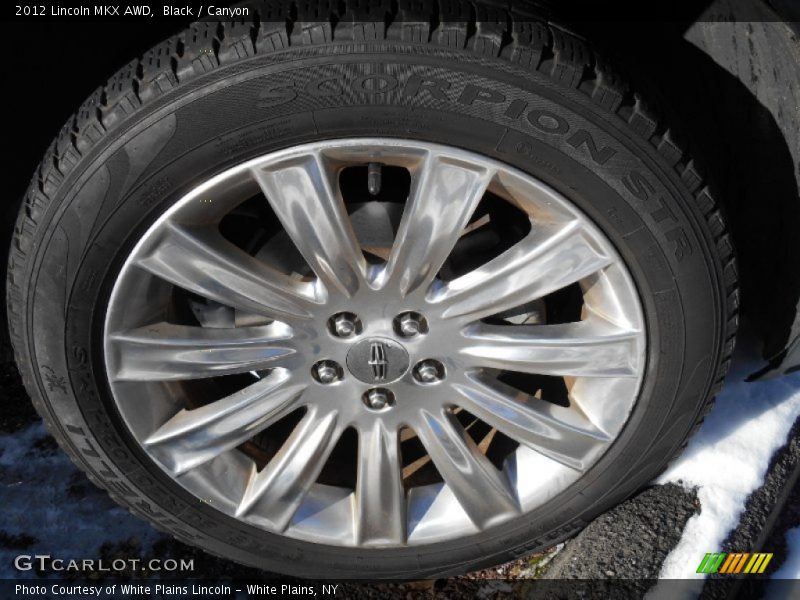 Black / Canyon 2012 Lincoln MKX AWD