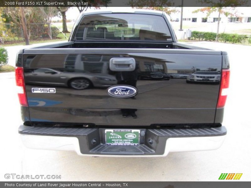 Black / Tan 2008 Ford F150 XLT SuperCrew