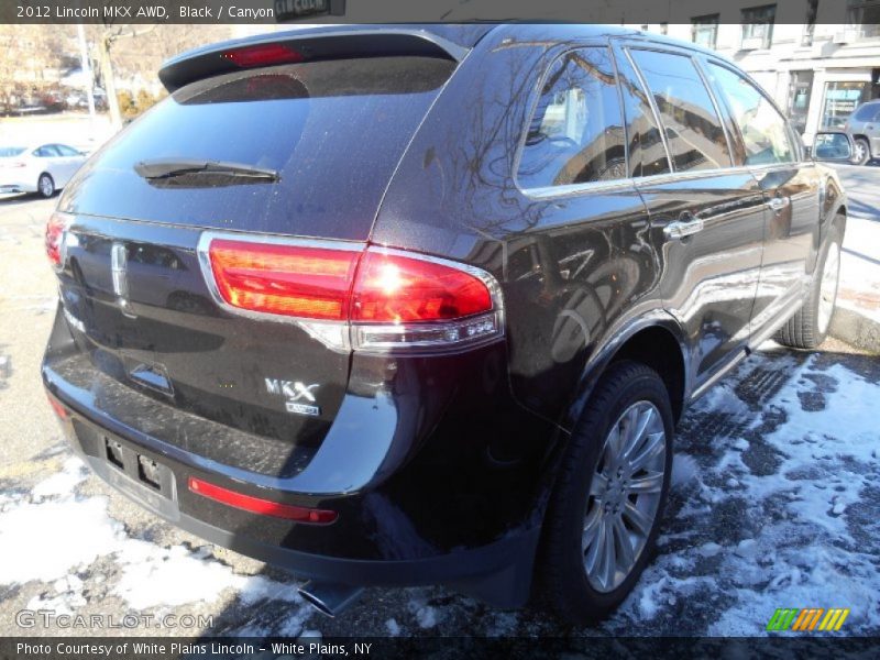 Black / Canyon 2012 Lincoln MKX AWD