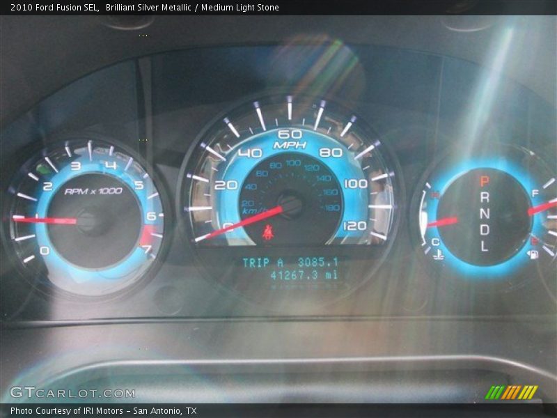 Brilliant Silver Metallic / Medium Light Stone 2010 Ford Fusion SEL