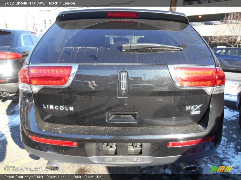 Black / Canyon 2012 Lincoln MKX AWD