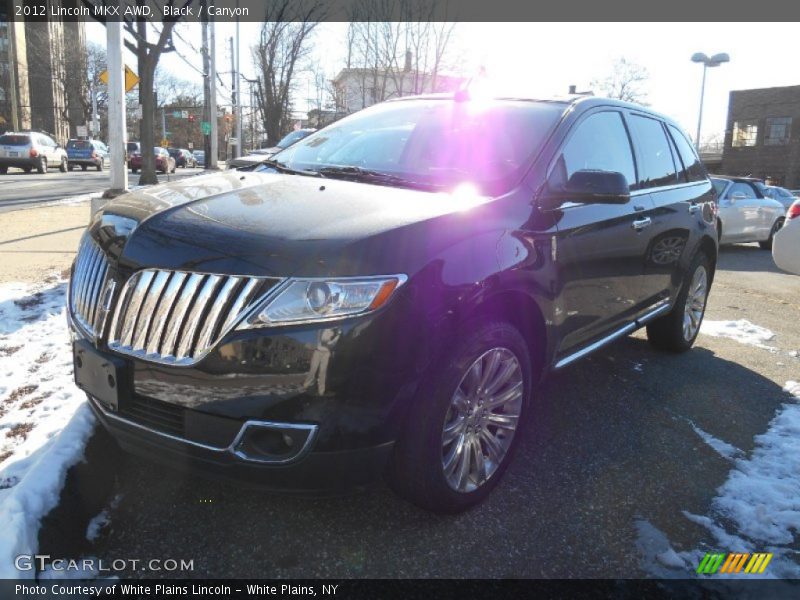 Black / Canyon 2012 Lincoln MKX AWD