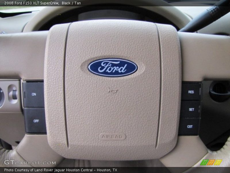 Black / Tan 2008 Ford F150 XLT SuperCrew