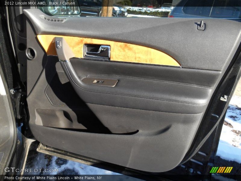 Black / Canyon 2012 Lincoln MKX AWD