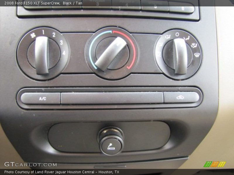 Black / Tan 2008 Ford F150 XLT SuperCrew