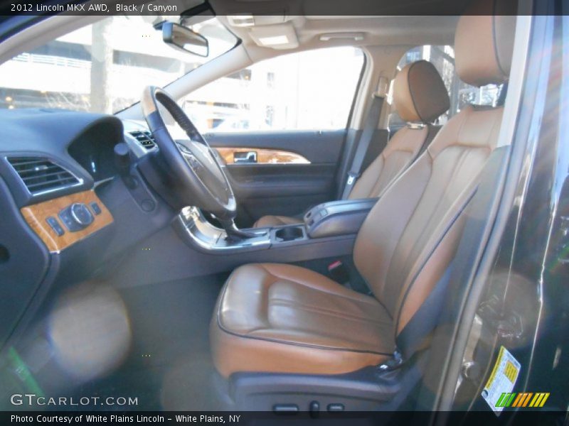 Black / Canyon 2012 Lincoln MKX AWD