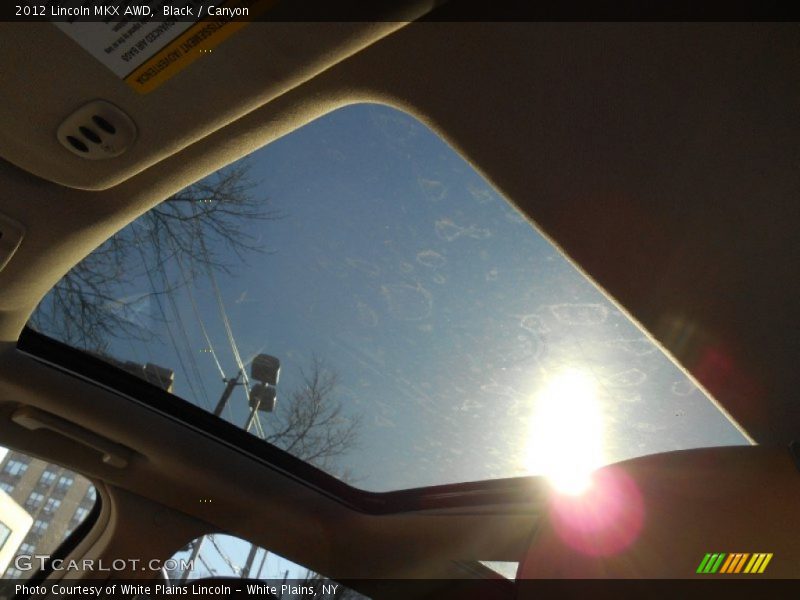 Black / Canyon 2012 Lincoln MKX AWD