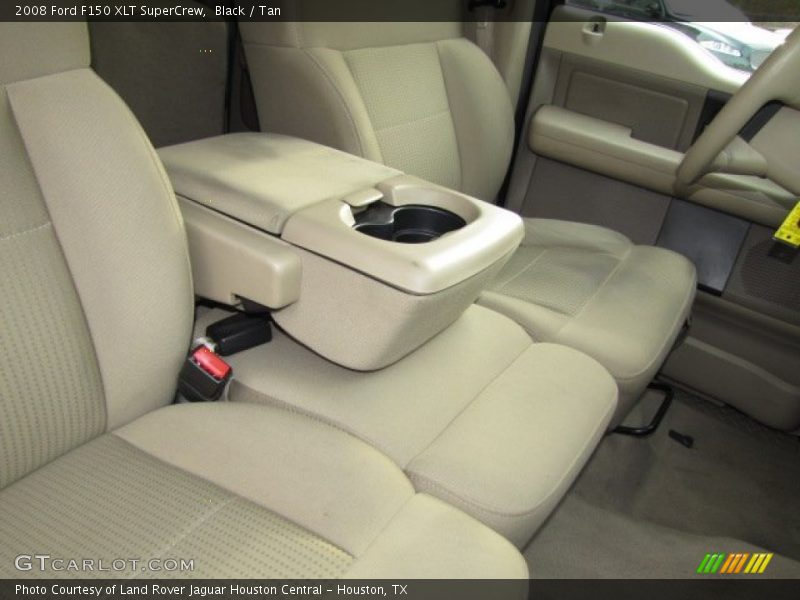 Black / Tan 2008 Ford F150 XLT SuperCrew