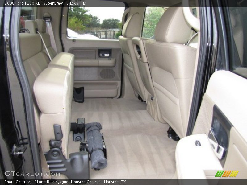 Black / Tan 2008 Ford F150 XLT SuperCrew