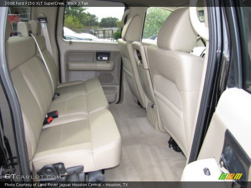 Black / Tan 2008 Ford F150 XLT SuperCrew
