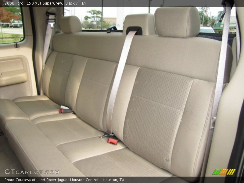 Black / Tan 2008 Ford F150 XLT SuperCrew