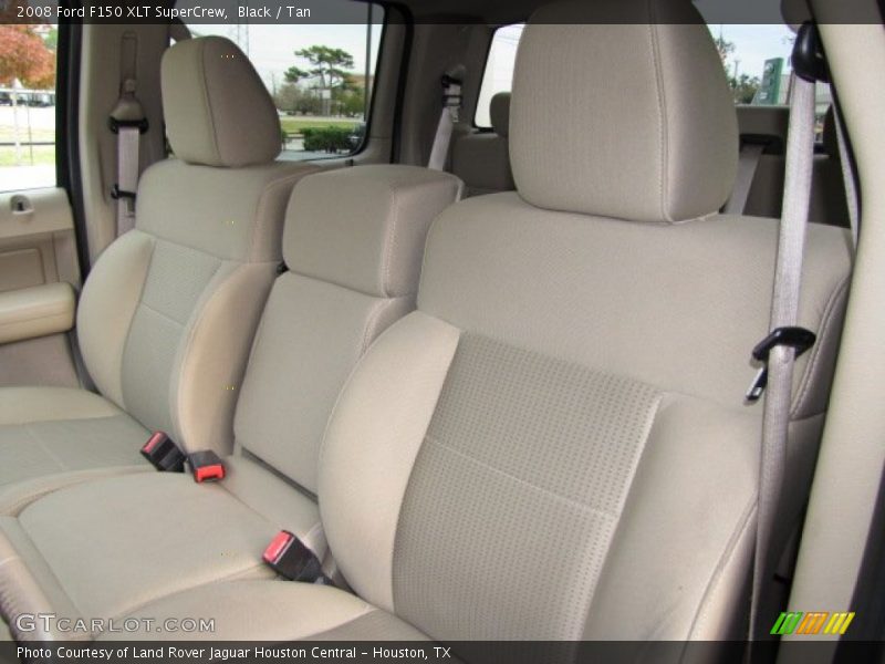 Black / Tan 2008 Ford F150 XLT SuperCrew