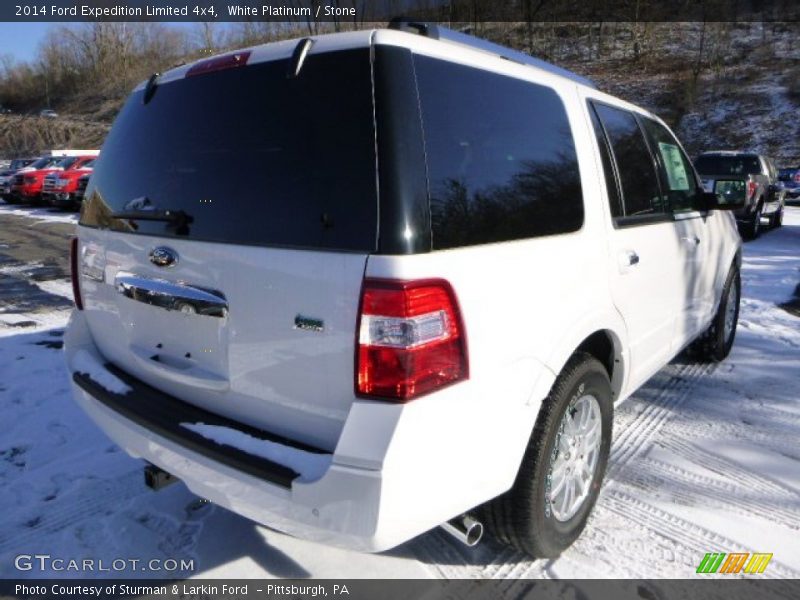 White Platinum / Stone 2014 Ford Expedition Limited 4x4