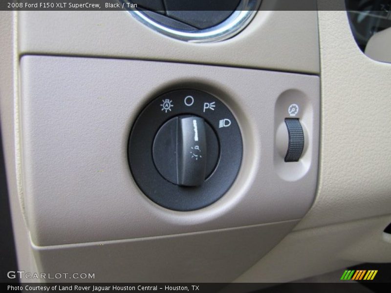 Black / Tan 2008 Ford F150 XLT SuperCrew