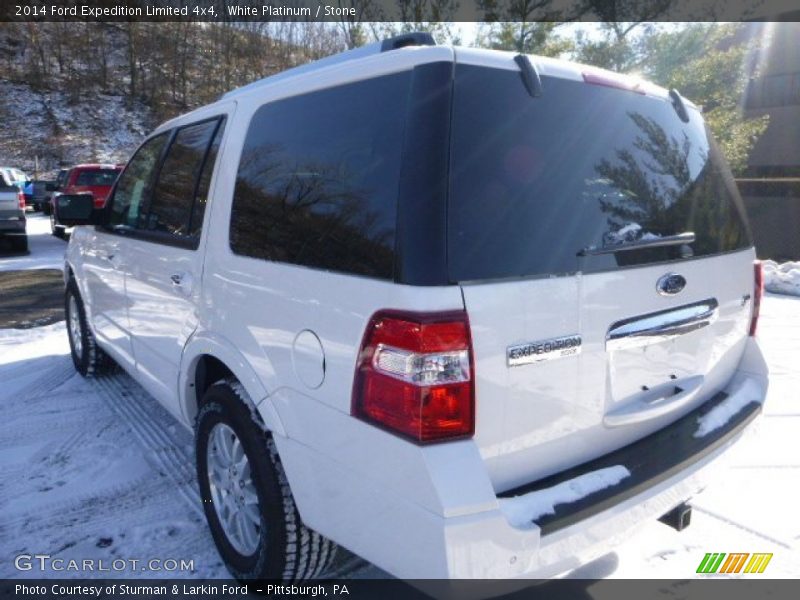 White Platinum / Stone 2014 Ford Expedition Limited 4x4
