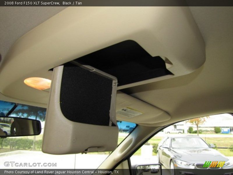 Black / Tan 2008 Ford F150 XLT SuperCrew