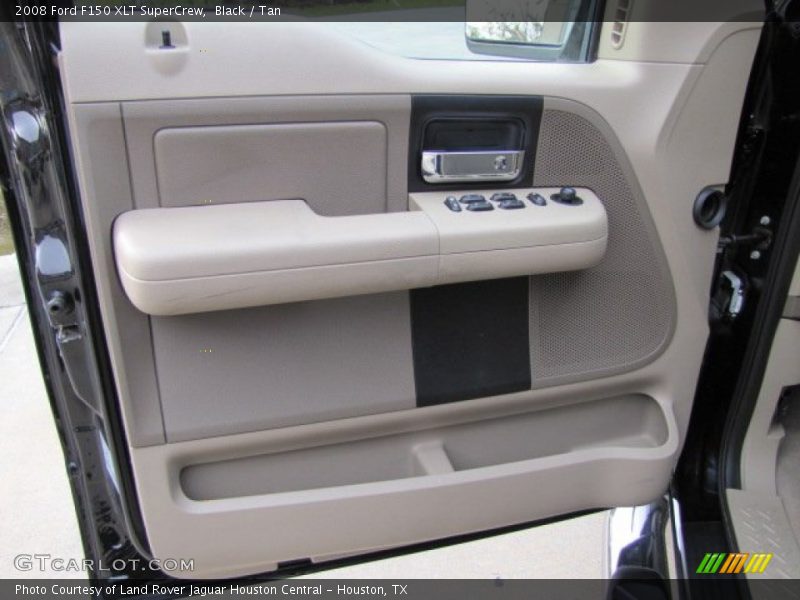 Black / Tan 2008 Ford F150 XLT SuperCrew