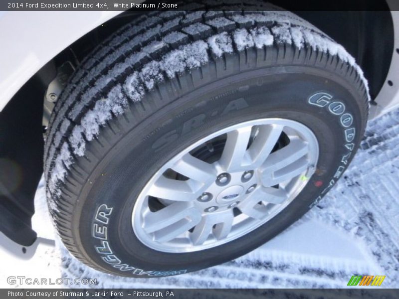 White Platinum / Stone 2014 Ford Expedition Limited 4x4