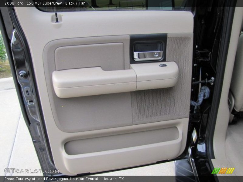 Black / Tan 2008 Ford F150 XLT SuperCrew
