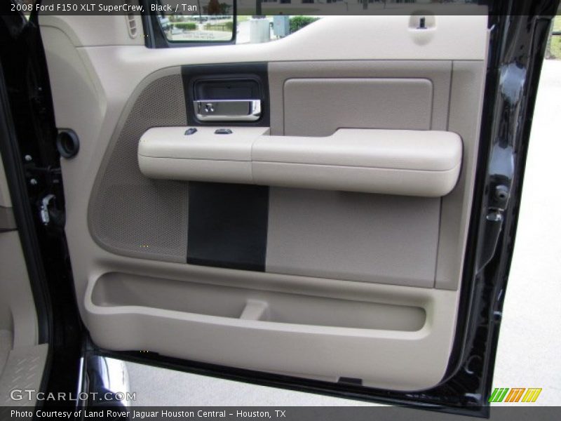Black / Tan 2008 Ford F150 XLT SuperCrew