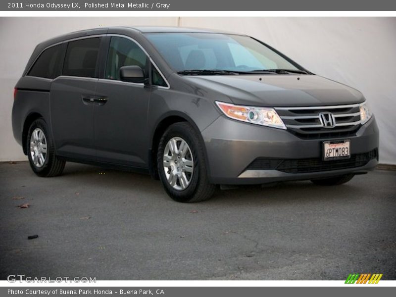 Polished Metal Metallic / Gray 2011 Honda Odyssey LX