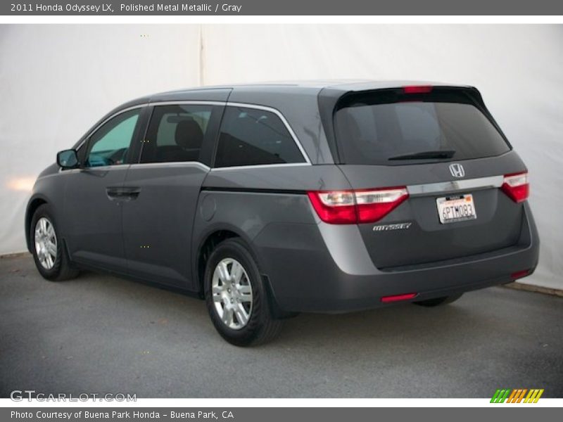 Polished Metal Metallic / Gray 2011 Honda Odyssey LX