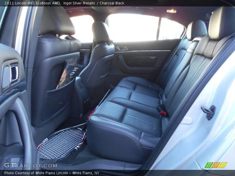 Ingot Silver Metallic / Charcoal Black 2011 Lincoln MKS EcoBoost AWD