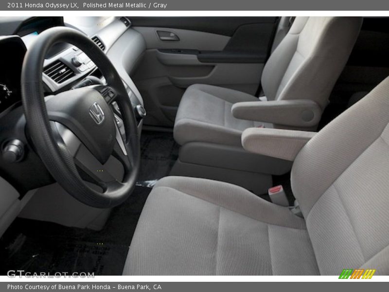 Polished Metal Metallic / Gray 2011 Honda Odyssey LX