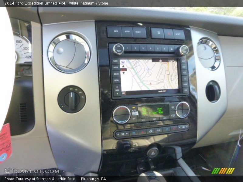 Controls of 2014 Expedition Limited 4x4